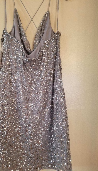NWT Sequin Cocktail Dress - Picture 7 of 8